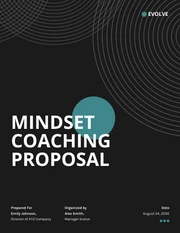 Mindset Coaching Proposal - Page 1