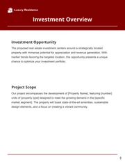 Real Estate Investment Proposal - Page 2