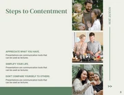 Green Simple Clean Minimalist Contentment Church Presentation - Page 3