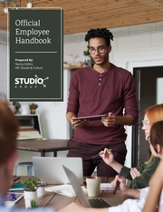 Employee Handbook Template - Page 1