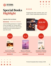 Book Catalog Template - Page 5