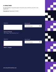 Subscription Service Contract Template - page 2