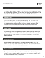 Music Composer Contract Template - Seite 2