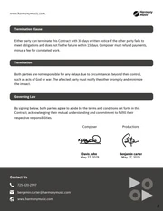 Music Composer Contract Template - page 3