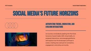 Modern Orange and Blue Social Media Presentation - Page 4
