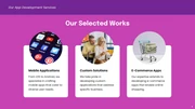 Modern Neon Purple Pink Technology Presentation - page 4