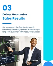 CRM Feature LinkedIn Carousel Social Media Template - Page 4