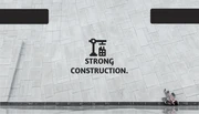 Gray Simple Construction Business Cards - Page 1