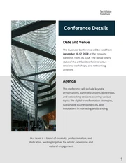 Purple Business Conference Proposal - Page 3