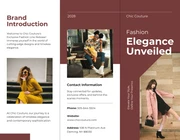 Fashion Line Release Brochure - Page 1