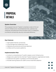 Internal IT System Proposal - Page 3