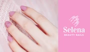 Pink Modern Photo Beauty Nails Business Card - Page 1