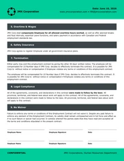 Work Contract Template - Page 2