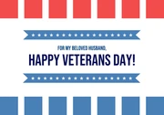 White Blue And Red Minimalist Photo Veterans Day Card - Page 2