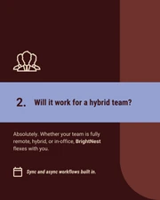Business FAQs LinkedIn Carousel Portrait Template - صفحة 3