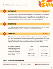 Software Outsourcing Contract Template - Page 3