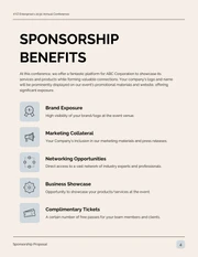 Black And Light Blue Sponsorship Proposal - Page 4