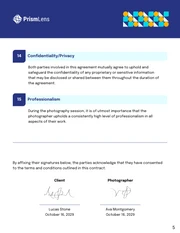 Product Photography Contract - Page 5