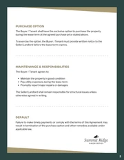 Lease To Own Contract Template - Seite 2
