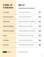 White Paper Outline Template - Page 2