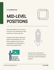 Beige Cream And Green Modern Simple Career Plan - Page 2