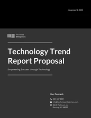 Technology Trend Report - Page 1