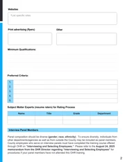 Recruitment Service Level Agreement HR Template - صفحة 2