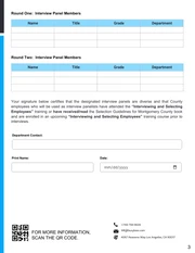 Recruitment Service Level Agreement HR Template - page 3