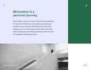 Purple Green Minimalist Cool Presentation - Page 4