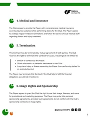 Soccer Player Contract Template - Pagina 3