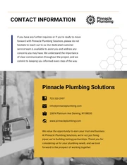 Plumbing Services Proposals - Page 5