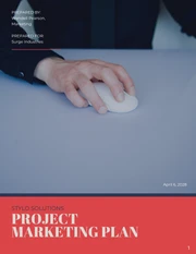 Project Marketing Plan - Página 1