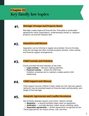 Simple Guide to Family Law Ebook Template - Page 3