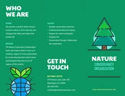Nature Conservancy Tri Fold Brochure - Página 1