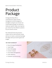 White And Gradient Color Simple Brand Management Proposals - Page 4