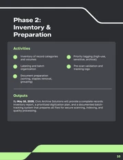 Government Records Digitization Proposal Template - Página 10