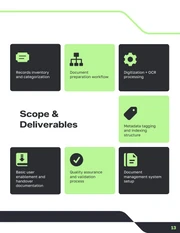 Government Records Digitization Proposal Template - Página 13