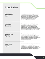 Government Records Digitization Proposal Template - Página 19