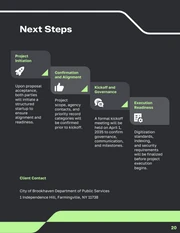 Government Records Digitization Proposal Template - Página 20