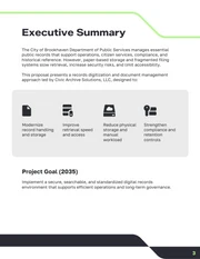 Government Records Digitization Proposal Template - Página 3