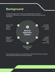 Government Records Digitization Proposal Template - Página 4