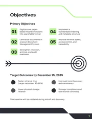 Government Records Digitization Proposal Template - Página 7
