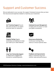 B2B Business Solutions Catalog Template - Página 11