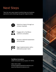 B2B Business Solutions Catalog Template - Página 13