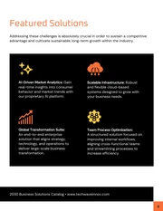 B2B Business Solutions Catalog Template - Página 8