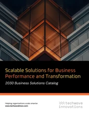 B2B Business Solutions Catalog Template - Página 1
