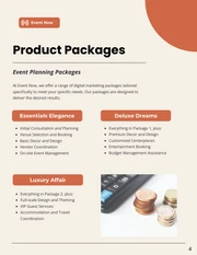 Cream and Red Pricing Proposal - Page 4