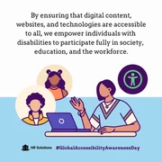 Global Accessibility Awareness Day Carousel Instagram Post - Página 5
