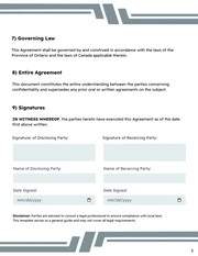 Confidentiality Contract Template - Seite 3