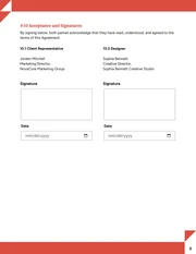 Freelance Graphic Designer Contract Template - صفحة 3